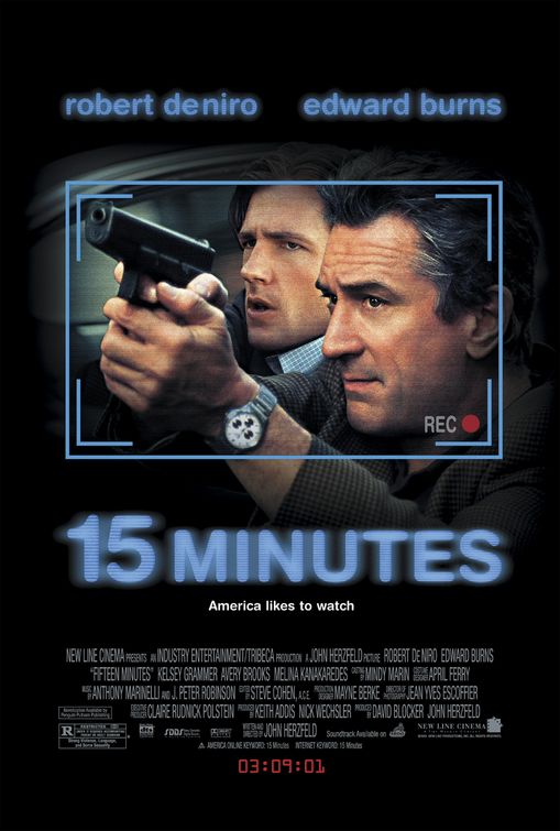 ดูหนังออนไลน์ฟรี 15 Minutes (2001) คู่อำมหิต ฆ่าออกทีวี