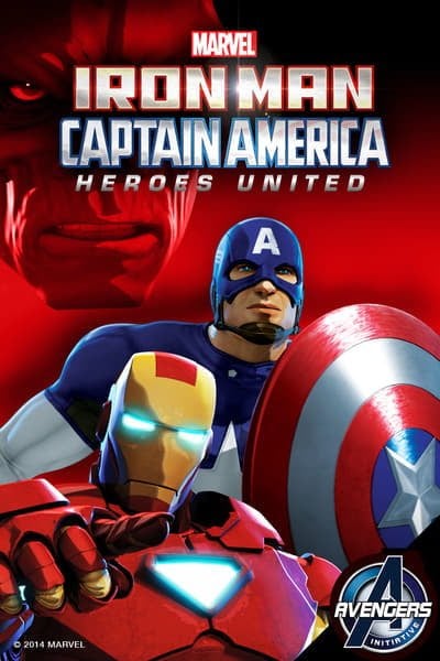 ดูหนังออนไลน์ฟรี Iron Man and Captain America Heroes United (2014) รวมใจฮีโร่