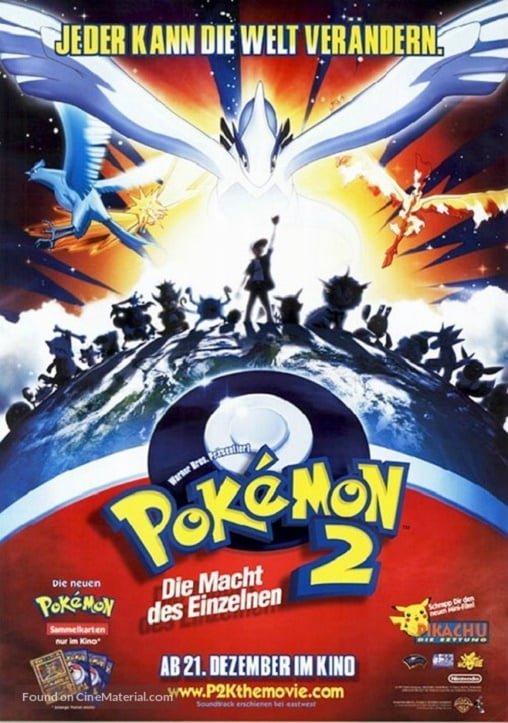 ดูหนังออนไลน์ฟรี Pokemon The Movie 2 Revelation Lugia (1999) โปเกมอน เดอะ มูฟวี่ 2 ลูเกีย จ้าวแห่งทะเลลึก